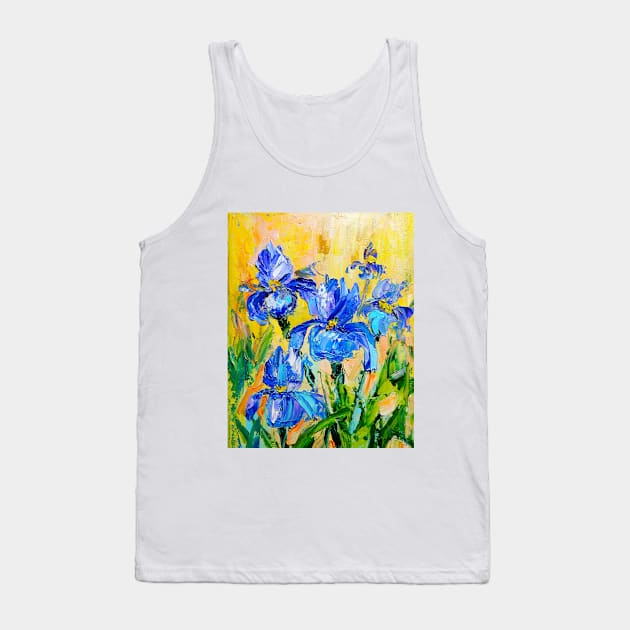 Irises Tank Top by Vita Schagen